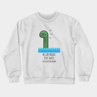 Nessie Social Distancing Crewneck Sweatshirt